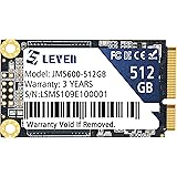 LEVEN mSATA 内蔵SSD 512GB 3D NAND採用 TLC SATA III - 6 Gb/s, mSATA (30x50.9mm) - デスクトップ/ラップトップ互換可【3年保証】(JMS600-512GB)