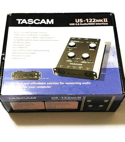 Amazon.co.jp: TASCAM オーディオインターフェース US-144MK2