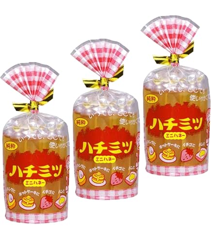 Amazon | 加藤美蜂園 サクラ印 純粋ハチミツ(ミニハネー) 15g×10本×12