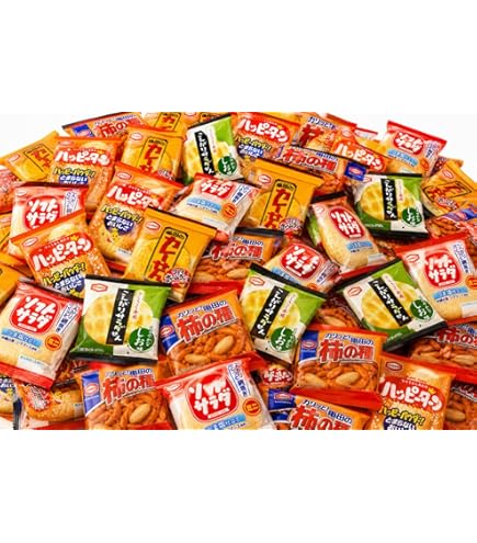 Amazon.co.jp: 亀田 亀田の柿の種 9g 100個入 (50×2B) 業務用 : 食品