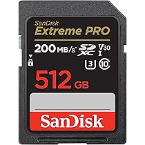 Amazon | SanDisk (サンディスク) 512GB Extreme PRO SDXC UHS-I
