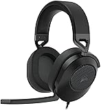 CORSAIR HS65 SURROUND コルセア サラウンド 3.5mmコネクタ ゲーミングヘッドセッ トMac/PS5/PS4/ Xbox Series/Switch対応 Discord認証 -カーボン- CA-9011270-AP