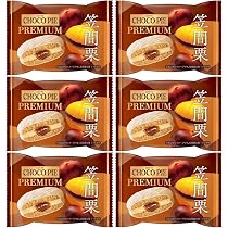 Amazon | ロッテ チョコパイプレミアム(笠間栗) 6個 | ロッテ
