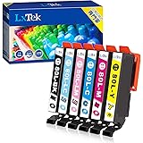 LxTek IC6CL80L 互換インクカートリッジ エプソン(Epson)用 IC80L 80L とうもろこし インク 6色セット(合計6本) EP-982A3 EP-707A EP-807AR EP-808AW EP-977A3 EP-979A3