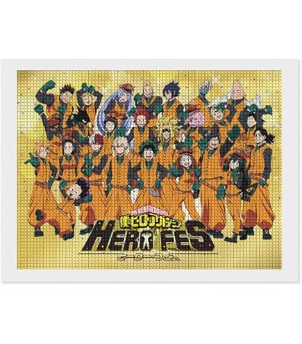 Amazon | 僕のヒーローノアカデミア 渡我被身子 ダイヤモンドアート