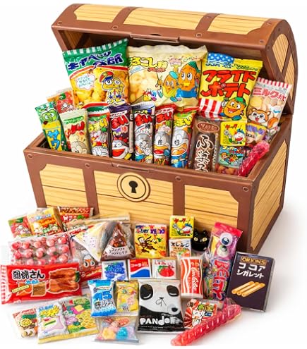 Amazon.co.jp: 駄菓子 詰め合わせ 40点 ギフトボックス 昔懐かしい人気