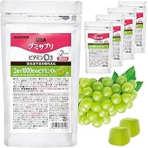 Amazon | UHA味覚糖［公式］ 2粒にビタミンD25.0μg配合 日光を
