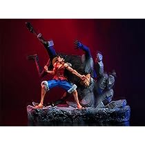 ONEPIECE ワンピース モンキーDルフィ VS ブルーノ ガレージキット