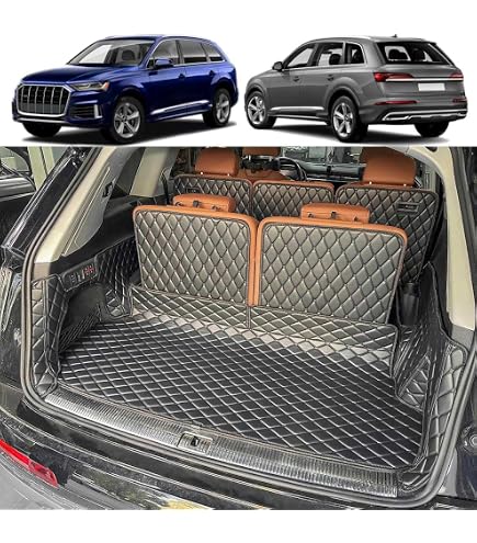 Amazon.co.jp: BIGKON トランクマット適合対応アウディ Q7 ラゲッジ