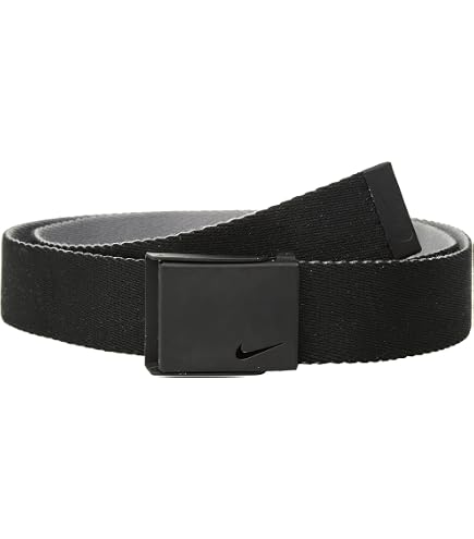 Amazon | Nike メンズ G-Flex ウーブンストレッチゴルフベルト US