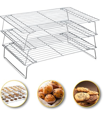 Baking Racks Tier Cooling Rack Walmart Stainless Steel Cooling