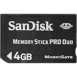 SanDisk MemoryStick Pro Duo 4GB SDMSPD-4096-J95