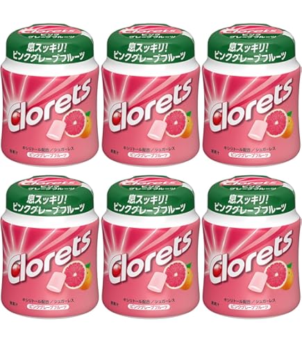 Amazon | ロッテ キシリトールホワイト(ピンクグレープフルーツ