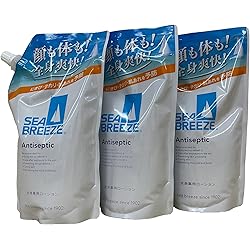 Amazon | SEABREEZE(シーブリーズ) 全身薬用ローションセット 詰め替え