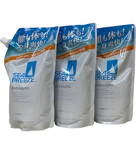 Amazon | SEABREEZE(シーブリーズ) 全身薬用ローションセット 詰め替え