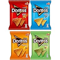 Amazon.co.jp: フリトレー ドリトス 4種アソート 12袋 : 食品・飲料・お酒