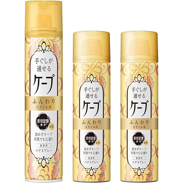 Amazon | 【3個セット】ケープ ナチュラル＆キープ 無香料 180g