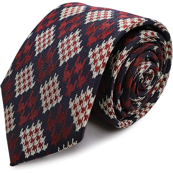 Amazon | [ダンヒル] イタリア製 スクエア コットン ニットタイ