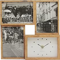  時計とフォトフレーム セット いけだ プライムタイム 18弁 時計付フォトフレーム キセキ GRe4N