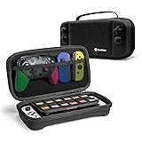 Nintendo Switch 有機ELモデル対応 tomtoc スイッチ 専用ケース プロコン収納 持ち運び キャリングケース ハードポーチ 大容量 プロコントローラー ゲームカード収納 アクセサリーポーチ