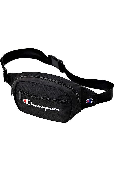 champion waist bag white