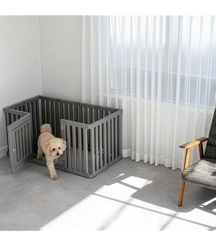 【新品】CHERIA ペットサークル 犬用 ダブルロック 滑り止め付き 黒色 Amazon | CHERIA ペットサークル ペットケージ ペットフェンス 犬用