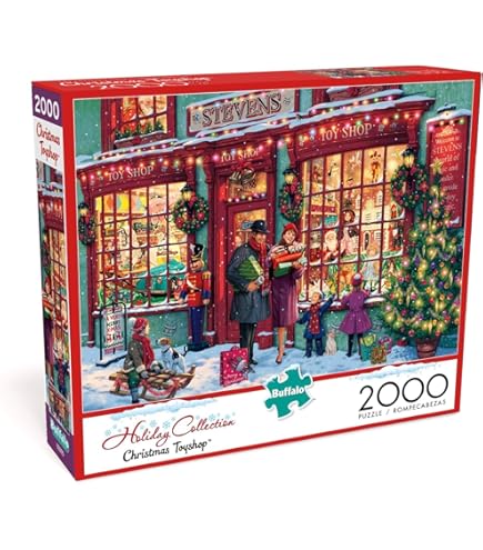 Amazon | ディズニー アラジン 2000ピースパズル – バッファローゲーム シルバーセレクト プレミアムジグソーパズル 大人用  ホイルのアクセント付き 参考ポスター&ギフトボックス | ジグソーパズル | おもちゃ Buffalo Games - ALI Corti -  ウィンタービレッジ ... Buffalo Games - ALI Corti - ウィンタービレッジフェスティバル - 2000ピース ジグソーパズル 大人用