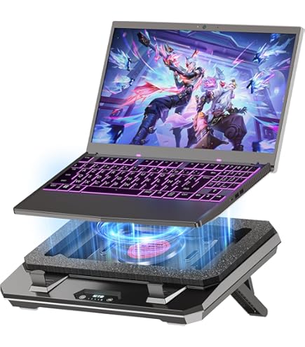 Amazon.co.jp: Flydigi BS2 Pro ノートパソコン冷却パッド RGB 15.6~21