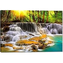 Amazon.co.jp: ポスター 自然 写真 森 大型 パネル 絵画 山の絵 森林