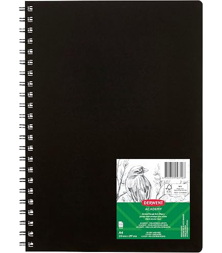 Artway Square Sketchbook, 285mm, Black