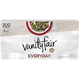 Vanity Fair Everyday Napkins, 200 Count (Packaging Design May Vary)
