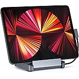 Satechi USB-C 6-in-1 タブレットスタンド ハブ 折り畳み式 (iPad/Mini/Pro/Air/M1/M2 など対応)