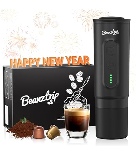 Amazon.co.jp: BeanzTrip 携帯用エスプレッソメーカー 旅行用 セルフ