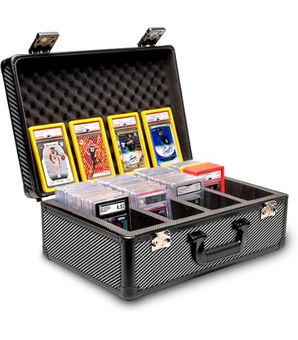 Trading Card Storage Box Slab Case for P-S-A BGS SGC Top Loaders Sports Cards Al Trading Card Storage Box Slab Case for P-S-A BGS SGC Top Loaders Sports Cards Al