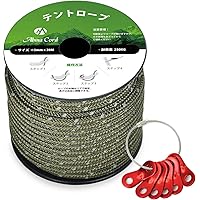 Amazon Co Jp 売れ筋ランキング テント用ロープ 張り綱 の中で最も人気のある商品です