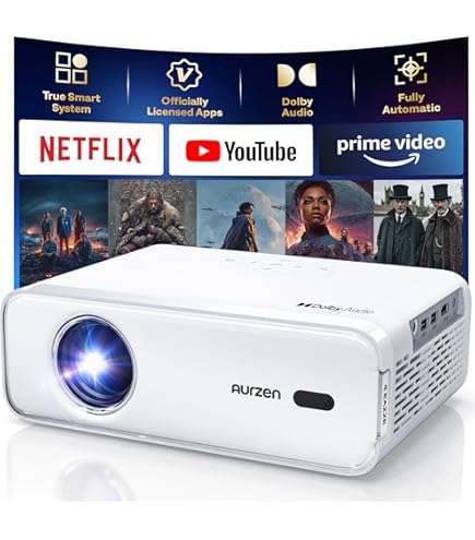 TOUMEI　ANDROID SMART PROJECTOR Toumei C800s Mini Android 7.1 Akıllı DLP Projektör Taşınabilir
