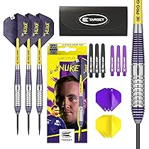 Amazon.co.jp: Target Darts Luke Littler 真鍮スチールチップダーツ 