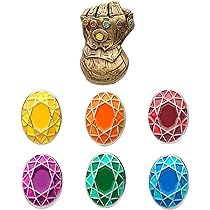 海外限定　アベンジャーズ　インフィニティガントレット ピンバッジセット Amazon | マーベルコミックス ユニ アダルト アベンジャー