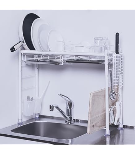 Amazon｜ディノス 水切りかご ラック シンク周り用品 シンクに渡せる