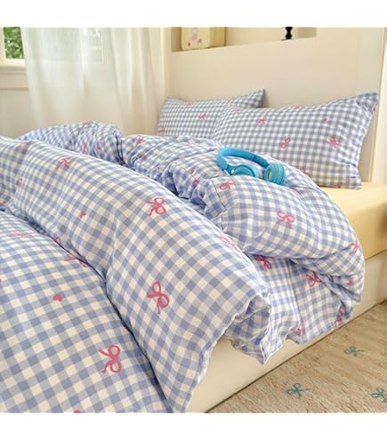 Amazon｜ベッドカバーアメリカンカントリースタイル3ピース