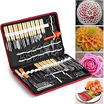 果物カービングナイフセット(8本) Amazon｜8ピース ナイフセット 野菜 食品 フルーツ カービング