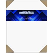 Bright White Smooth Card Paper Sheets 