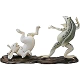 海洋堂 美術作品立体図鑑 鳥獣戯画 全長約132mm ポリストーン製 塗装済み完成品