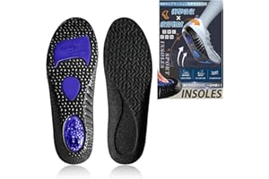 【Patented Air Cushion Shock Absorption New Technology】 Insole, Shock Absorption, Insole 【Just by Wearing, Reduces Fatigue, Ultra-Lightweight, Increased Cushioning】 Shoe Insert, Shoes, No Fatigue