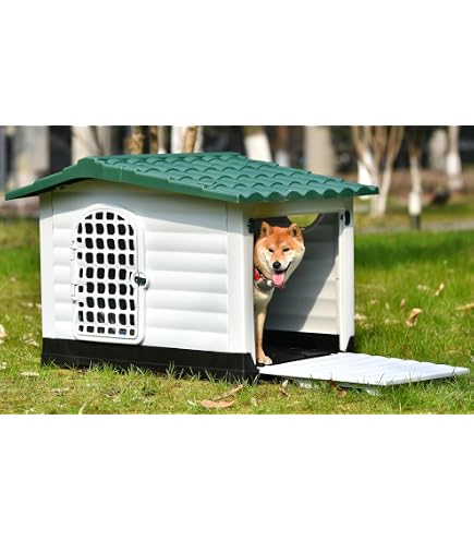 Amazon | 犬用アルミ輸送箱犬舎（アルミ製）（二頭用）［95×75×60cmH