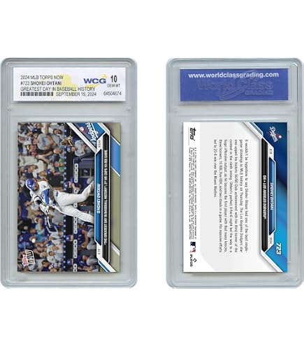 Amazon.co.jp: WCG 2024 Topps Now 大谷翔平 オールタイム MLB 日本HR