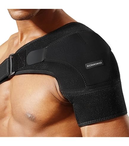 McDavid 463 Lightweight Shoulder Support, Small, Black : Amazon.sg