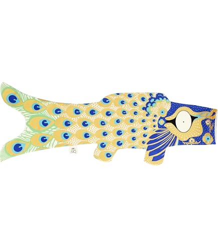 Amazon | Madame MO マダムモー こいのぼり Sサイズ（70cm）【ブルー