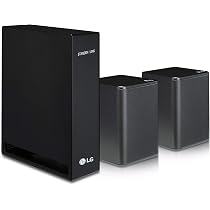 LG 2.0 Channel Sound Bar Wireless Rear 