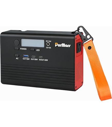 Amazon.co.jp: ポータブル電源 ブラック PB268-BK : DIY・工具・ガーデン